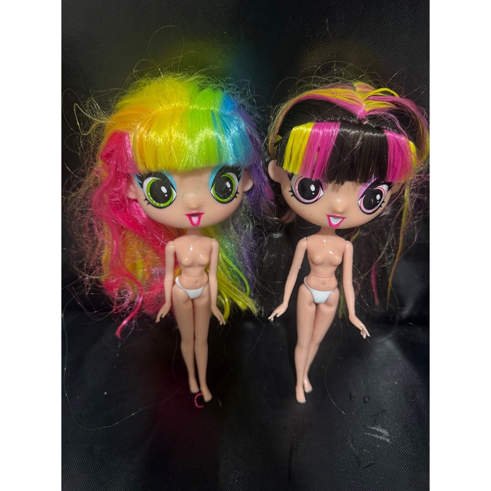 Decora Girlz Fashion Dolls 11"set  of 2 Dolls
